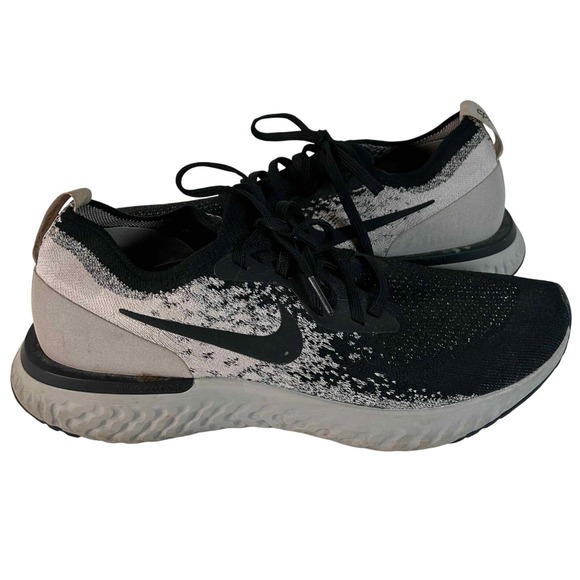 Nike Shoes - Nike Epic React Flyknit Running Shoes Sneakers Black Athletic Womens Size 11